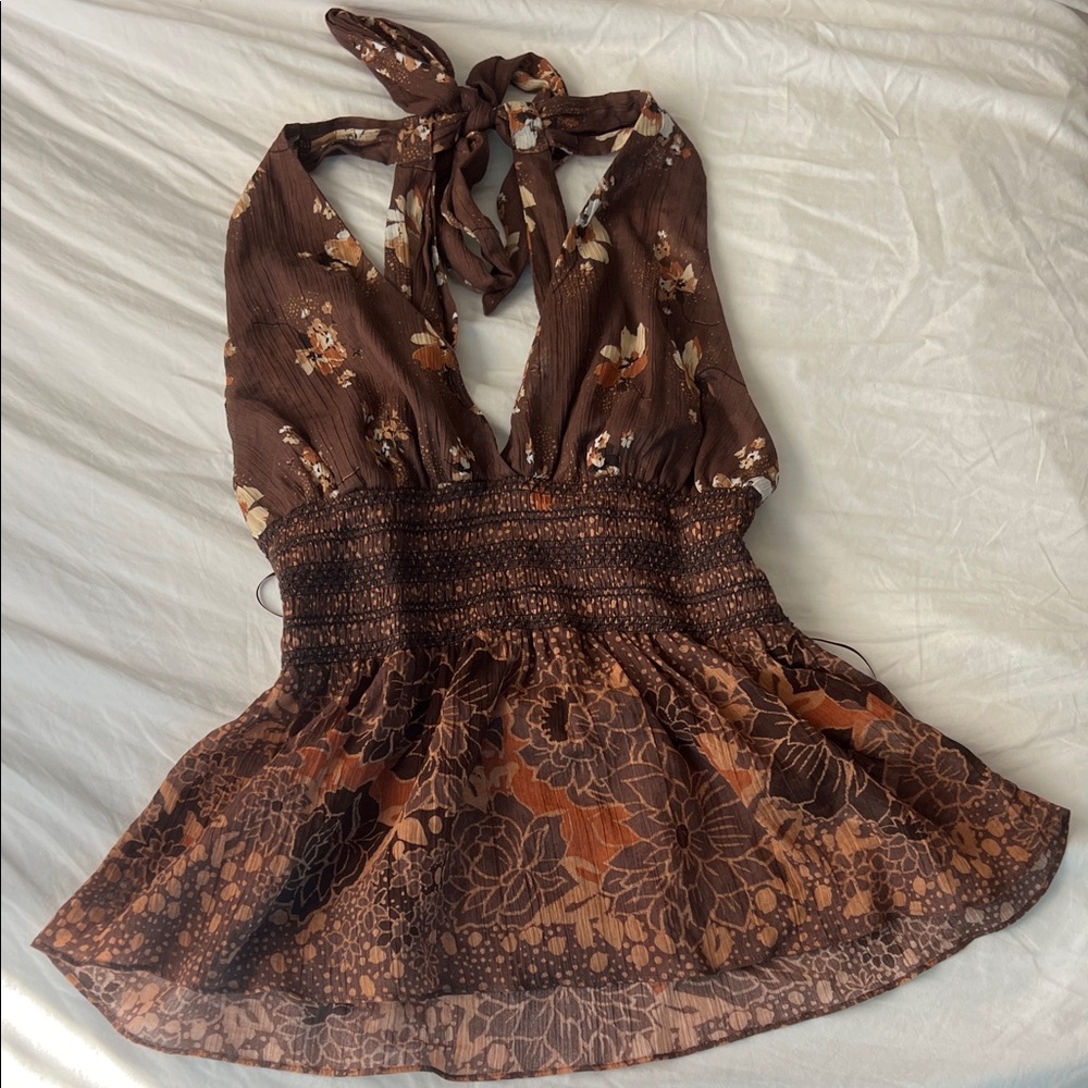 Free people halter top